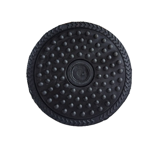 650kg Rated Adjustable/Levelling Feet (ZINC) - 60mm Base, M12x65mm Thread