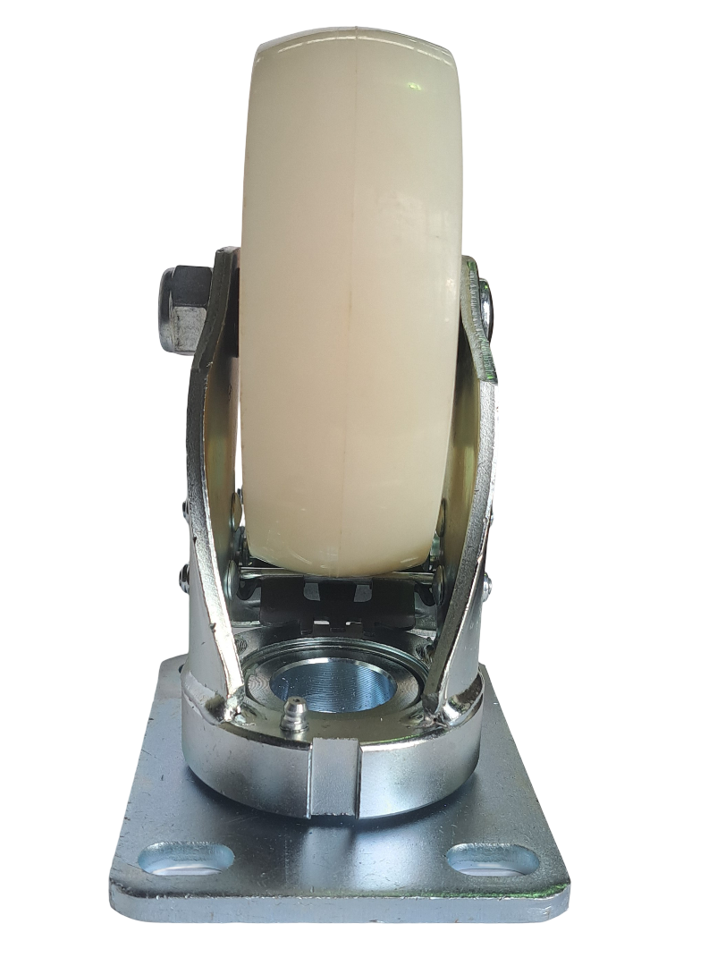 1000kg Rated Nylon Castor - 6" 150mm - Swivel Plate with Brake