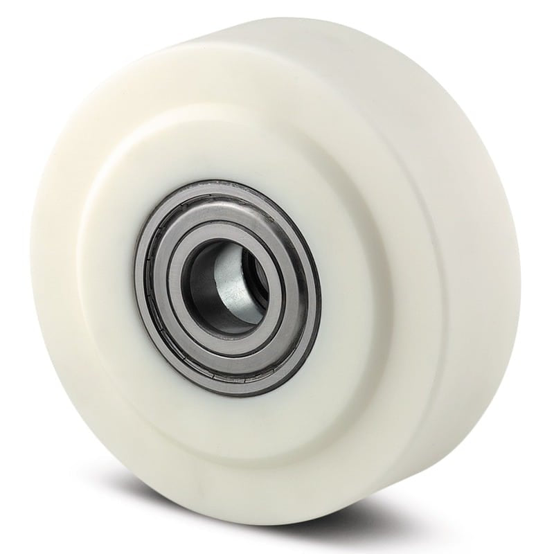 1800kg 150x55mm Impact Resistant MC Nylon Wheel - 20mm Bearings