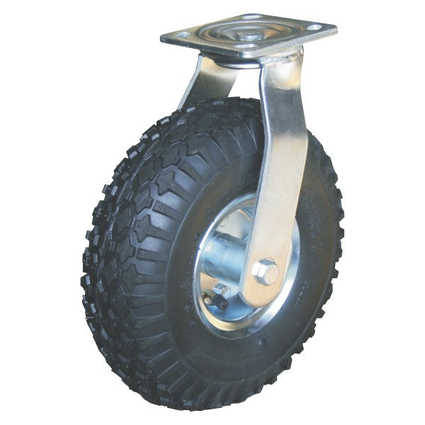 540kg Rated, 265mm Castors with 410/350x4 Pneumatic Wheels (Set of 4pcs)