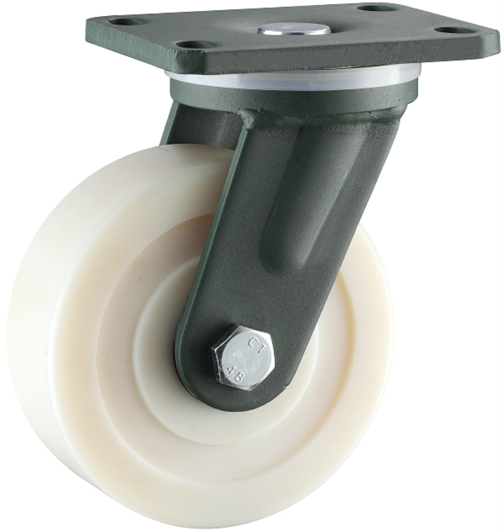 6000kg Rated, 6"/150mm Extra Heavy Duty Swivel Castors with MC Nylon Wheel (Set of 4pcs)