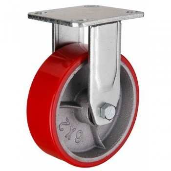 1800kg Rated, 6"/150mm Heavy Duty Castors with PU/CI wheel (Set of 4pcs)