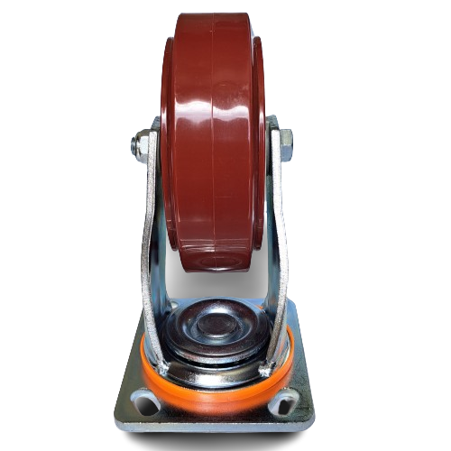 1800kg Rated 6"/150mm Heavy Duty Swivel Castors with PU wheel (Set of 4pcs)