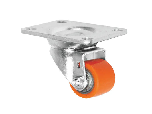 100kg Rated 35mm Swivel Low Profile Castor