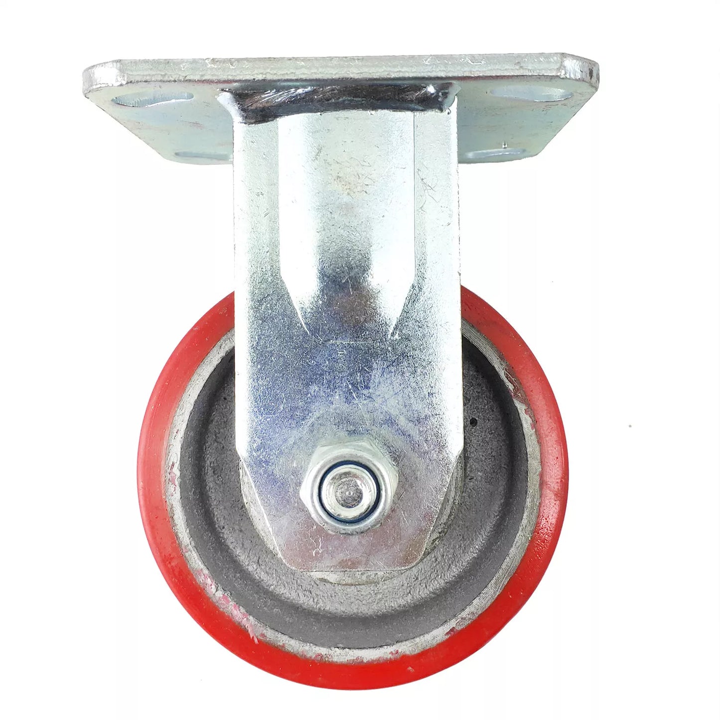 1200kg Rated, 4"/100mm Heavy Duty Castors with PU/CI wheel (Set of 4pcs)