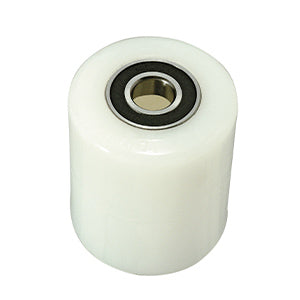 800kg Nylon Pallet Jack Roller 74mm x 93mm wide - 20mm Bearings